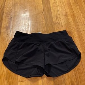 lululemon black shorts!